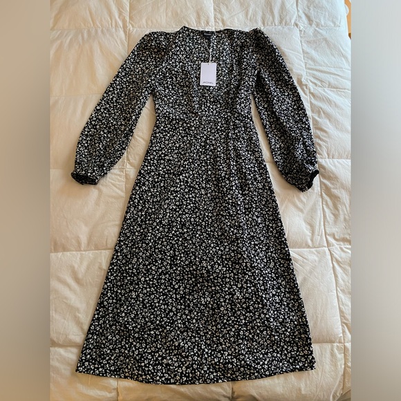 Dresses & Skirts - monki floral wrap dress